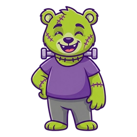 FrankenDeploy mascot smiling