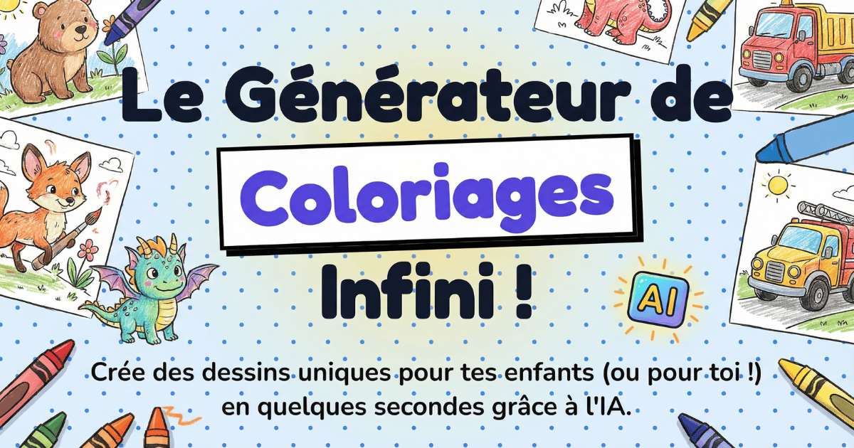 Nano Color - Générateur de Coloriage
